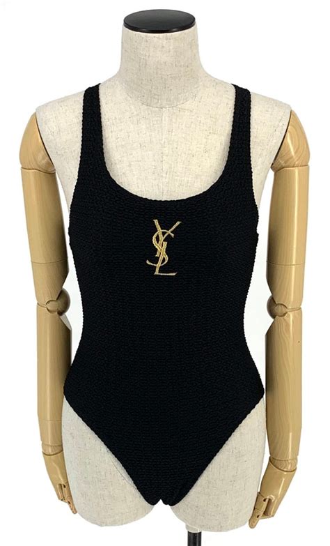 ysl black bathing suit|Saint Laurent Swimwear for Women .